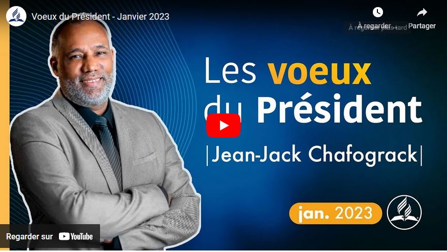 Les vœux du président Jean-Jack Chafograck