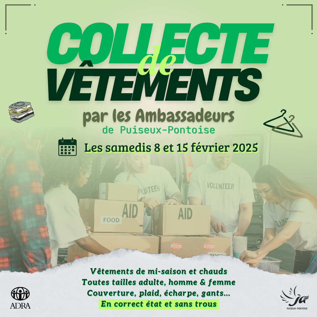 Collecte de vêtements – J.A Ambassadeur